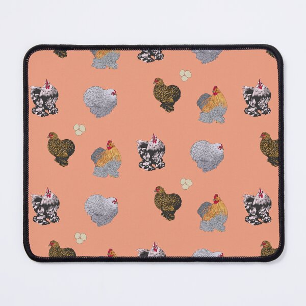 Item preview, Cochin Pekin Bantams Pattern Peach designed and sold by Ashley Gagnon.