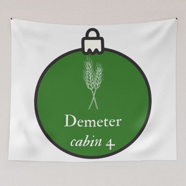 Item preview, Cabin 4 Demeter ornament designed and sold by broadwaygirl142.