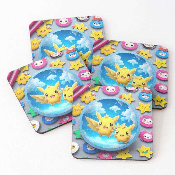 Item preview, Pikamee's Adorable Enamel Pins Set  designed and sold by beben76.
