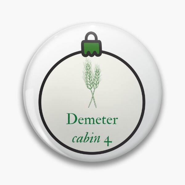 Item preview, Cabin 4 Demeter ornament designed and sold by broadwaygirl142.