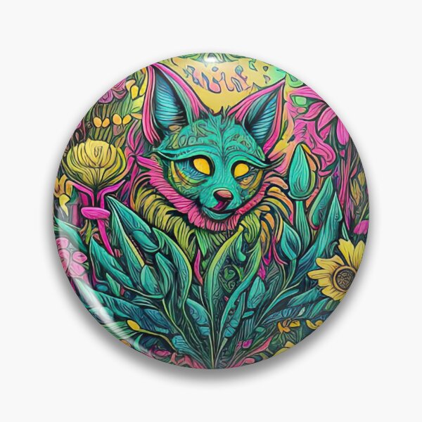 Item preview, Fox in The Middle of Flora designed and sold by DHNY.