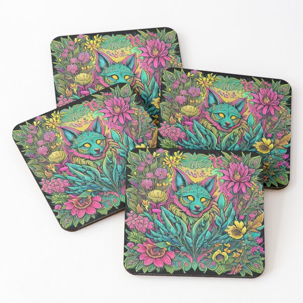 Item preview, Fox in The Middle of Flora designed and sold by DHNY.