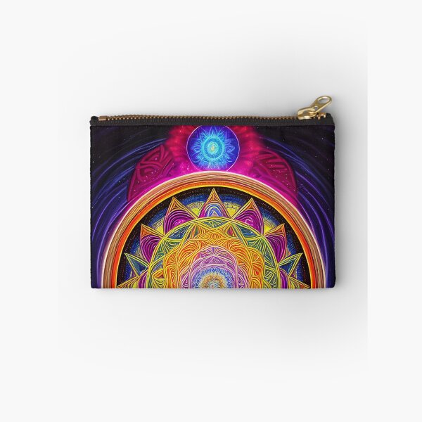 Item preview, Neon "Sacred Vision Mandala #7" A Stunning Piece of Art Combining Sacred Geometry and Visionary Art designed and sold by Nirou-Art.