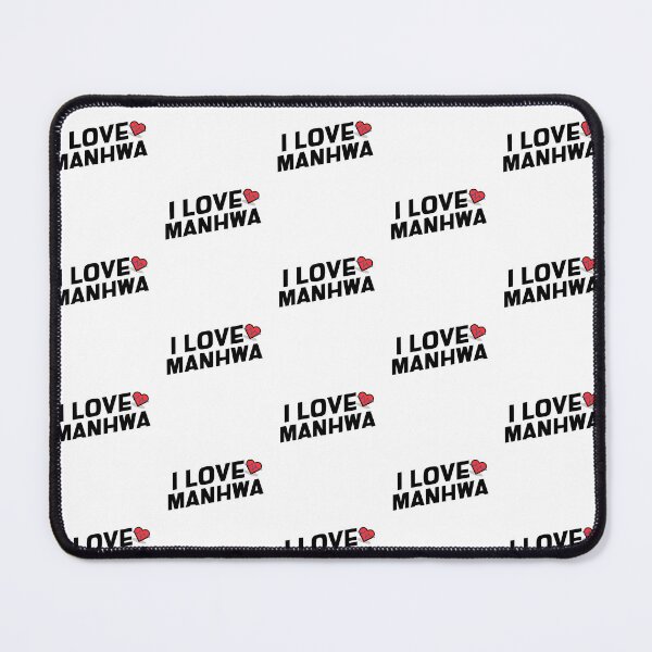 Item preview, I LOVE MANHWA | Gift for Kpop Fans | Hallyu Merch designed and sold by Wishful Thinking.