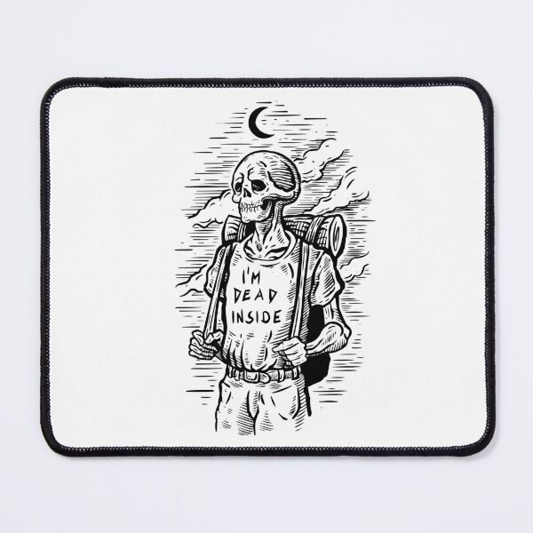 Item preview, I'm Dead Inside Skeleton Tripping designed and sold by KingMasterStore.