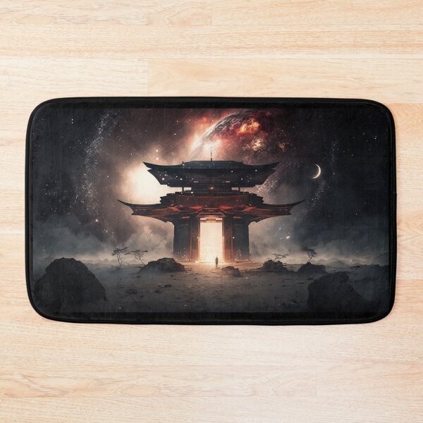Item preview, Deserted Planet Shinto Galaxy Shrine designed and sold by hiiroji.