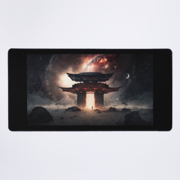 Item preview, Deserted Planet Shinto Galaxy Shrine designed and sold by hiiroji.