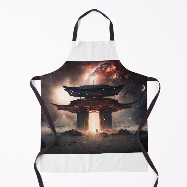 Item preview, Deserted Planet Shinto Galaxy Shrine designed and sold by hiiroji.