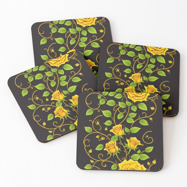 Item preview, Rosy Yellow Tendrils  designed and sold by ~.