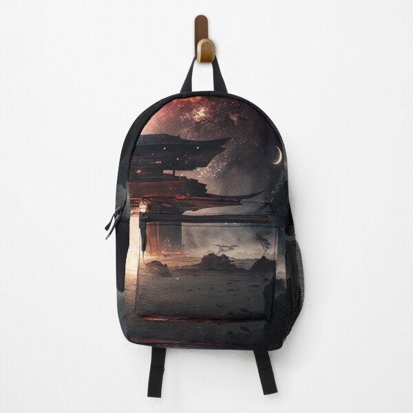 Item preview, Deserted Planet Shinto Galaxy Shrine designed and sold by hiiroji.