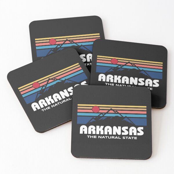 Item preview, Arkansas The Natural State Retro Sunset designed and sold by relaxedcreative.