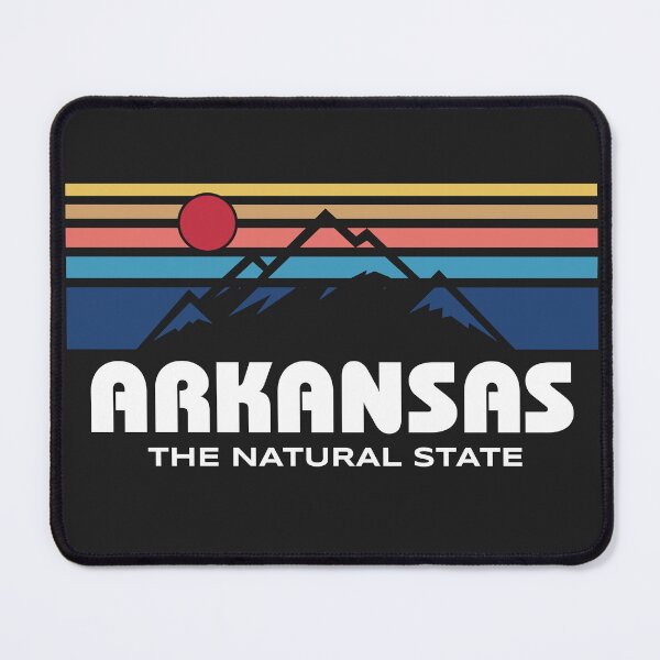 Item preview, Arkansas The Natural State Retro Sunset designed and sold by relaxedcreative.