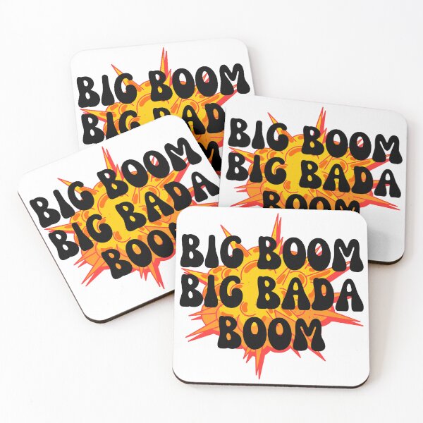 Item preview, Big Bada Boom-Black designed and sold by DrawingAndText.
