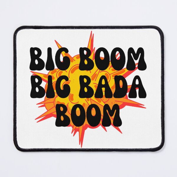 Item preview, Big Bada Boom-Black designed and sold by DrawingAndText.