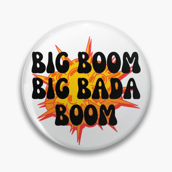 Item preview, Big Bada Boom-Black designed and sold by DrawingAndText.