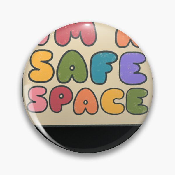 Item preview, Safe Space Sticker designed and sold by EnzoBianchi.