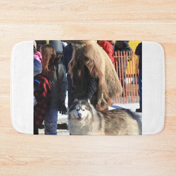 Item preview, End of day 1 at Iditarod race  designed and sold by zumi.