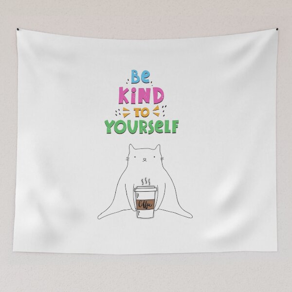 Item preview, Be Kind Cat designed and sold by DamarisArtDecor.