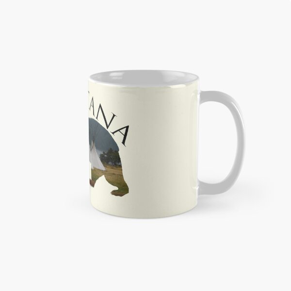 Item preview, Montana - Grizzly and Teepees designed and sold by Whisperingpeaks.