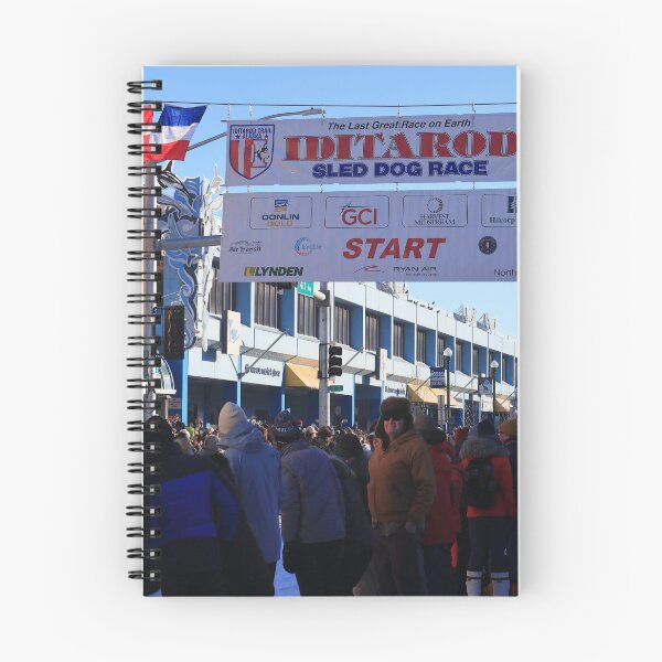 Item preview, Iditarod race on 4th avenue designed and sold by zumi.
