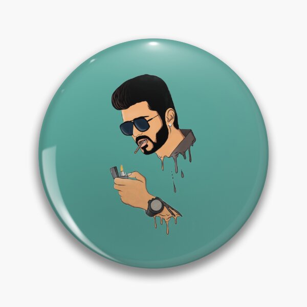 Item preview, actor vijay stylist with cigarette   designed and sold by NewAgePrintG.