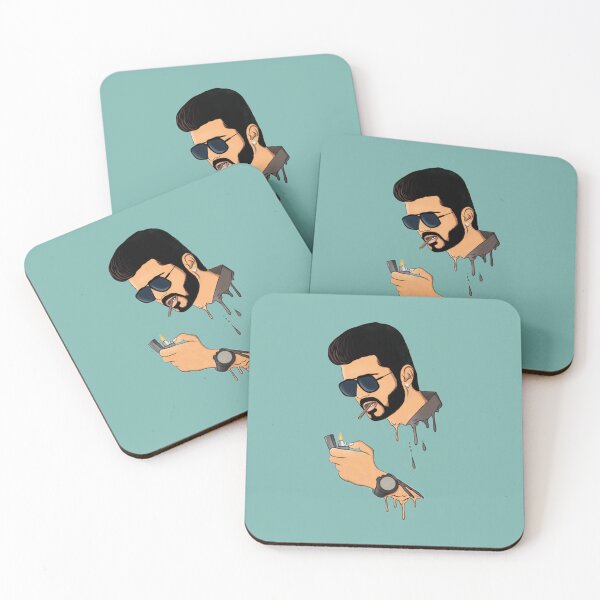 Item preview, actor vijay stylist with cigarette   designed and sold by NewAgePrintG.