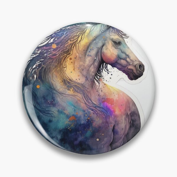 Item preview, Cosmic watercolor unic unicorn designed and sold by LaElee.