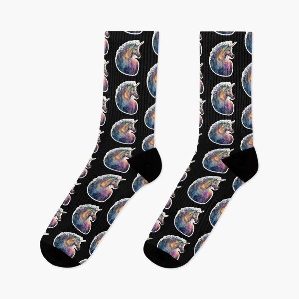 Item preview, Cosmic watercolor unic unicorn designed and sold by LaElee.