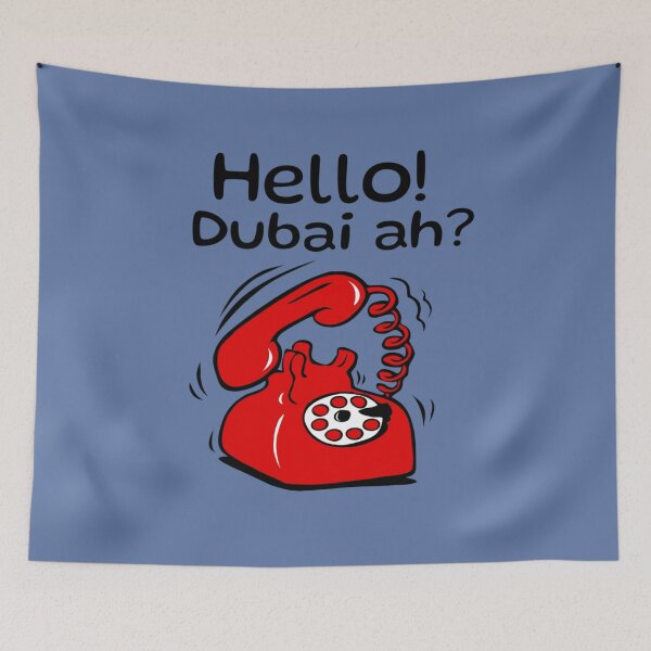 Item preview, Hello Dubai ah vadivelu comedy dialogue   designed and sold by NewAgePrintG.