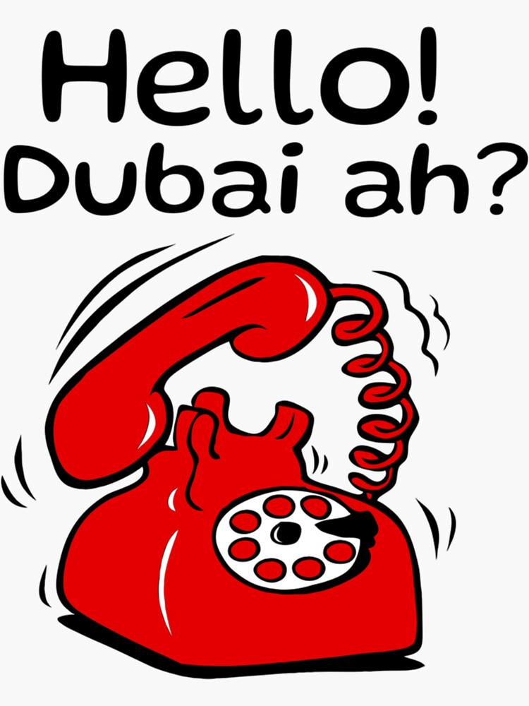 Hello Dubai-Ah? T-Shirt