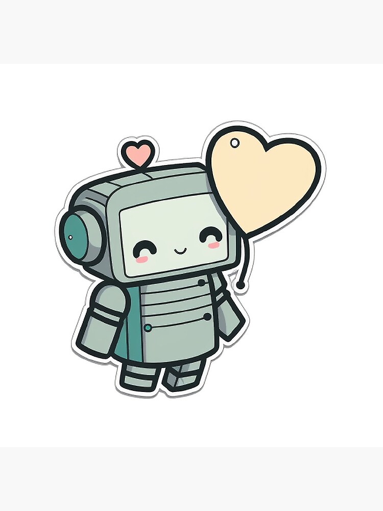Cute Line Drawing Of A Surprised Robot Royalty Free SVG, Cliparts, Vectors,  and Stock Illustration. Image 94936172.