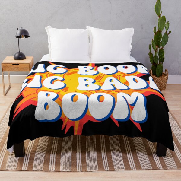 Item preview, Big Bada Boom-White designed and sold by DrawingAndText.