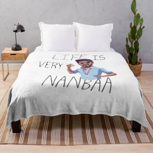 Item preview, Life is very short nanba  Master  thalapathy vijay   designed and sold by NewAgePrintG.