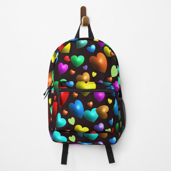 Item preview, Colorful hearts pattern designed and sold by Dusanka Djeric.
