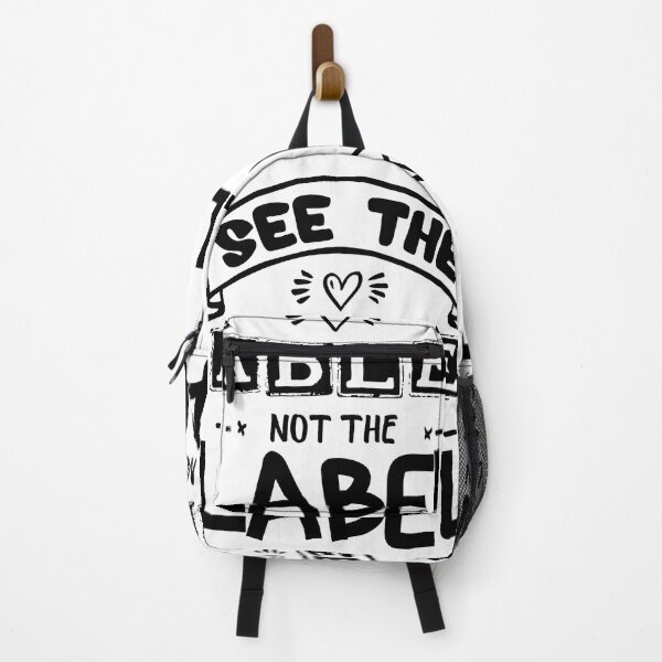 Item preview, See The Able Not The Label designed and sold by Keni-shop.