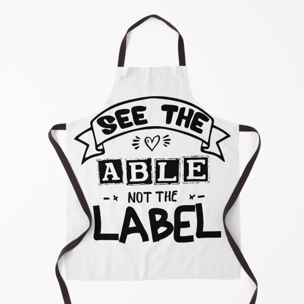 Item preview, See The Able Not The Label designed and sold by Keni-shop.
