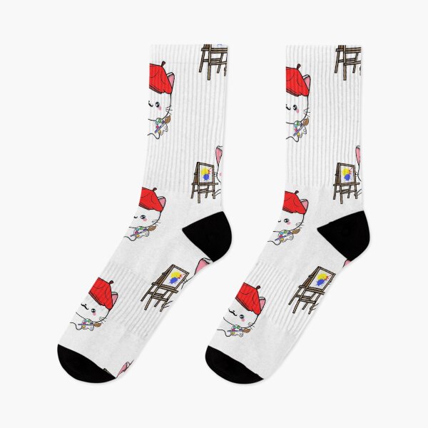 Item preview, Funny White Cat is a painter designed and sold by Pet Station.