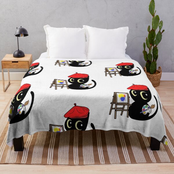 Item preview, Funny Black Cat is a painter designed and sold by Pet Station.