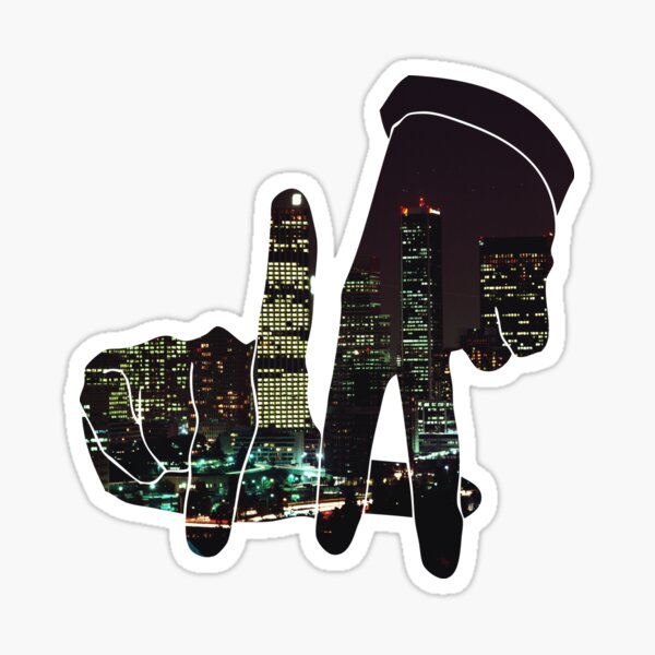 LA Hands of the City Sticker