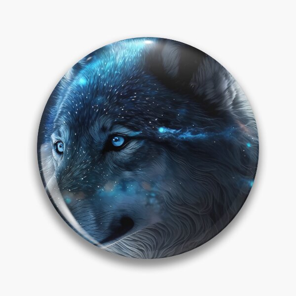 Item preview, Celestial Wolf Wallpaper Blankets designed and sold by Kyle Peters.