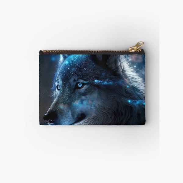 Item preview, Celestial Wolf Wallpaper Blankets designed and sold by Kyle Peters.