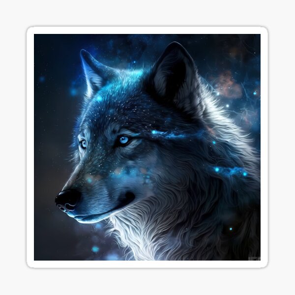 Fire and Ice Wolves Digital Print, Wildlife Fantasy Wolf Animal Instant  Download Printable , Art Prints, Cards, Screen Saver, Stickers 