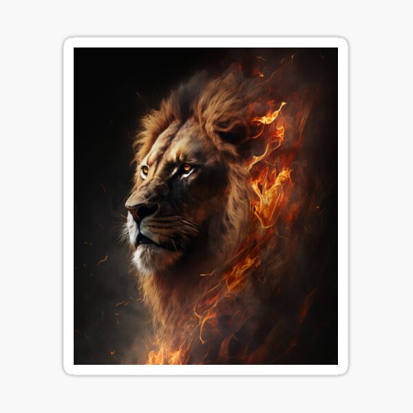 Lion of Judah Warrior T-Shirt/ Lion of Judah Mugs/Pillows/ Lion of Judah Duvet/ Canvas Prints Sticker
