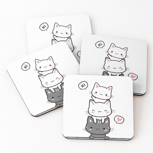 Item preview, Hi Cats designed and sold by DamarisArtDecor.