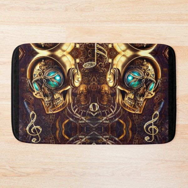 Item preview, Skulls listen to music designed and sold by Artbellachi.