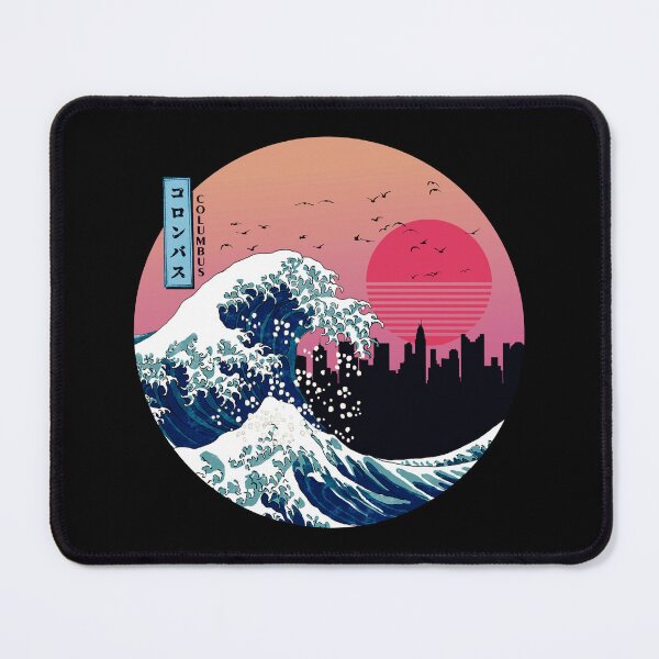 Item preview, Columbus Kanagawa Wave Retro designed and sold by DFerraz.