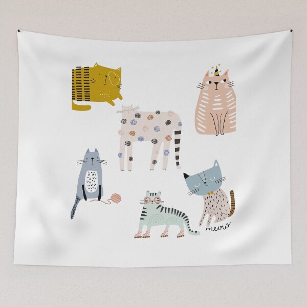 Item preview, Cool Cats designed and sold by DamarisArtDecor.