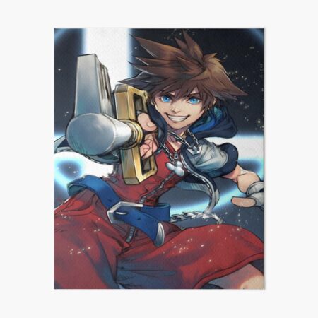 Kingdom Hearts 4 Cover  Art Board Print for Sale by joseanimates