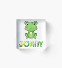 Jonny Frog Acrylic Block