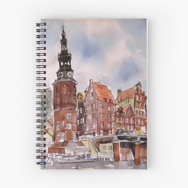 Item preview, Amsterdam – Watercolor by Dennis Redmond designed and sold by DEL-Productions.
